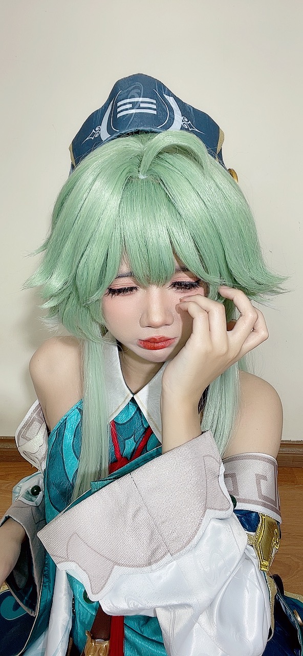 PoppaChan cosplay Huohuo - HonkaiStar Rail (43)