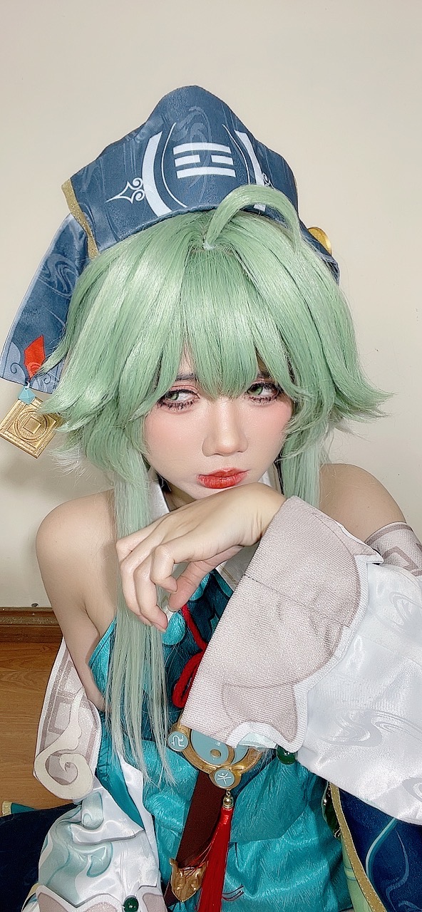 PoppaChan cosplay Huohuo - HonkaiStar Rail (45)