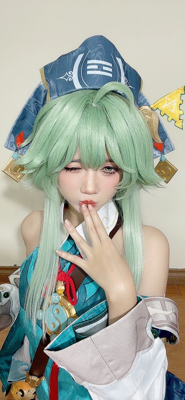 PoppaChan cosplay Huohuo - HonkaiStar Rail (46)