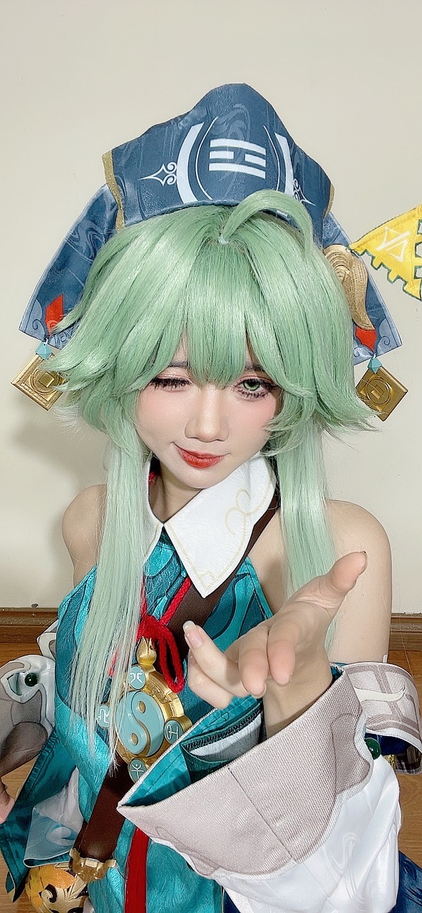 PoppaChan cosplay Huohuo - HonkaiStar Rail (47)