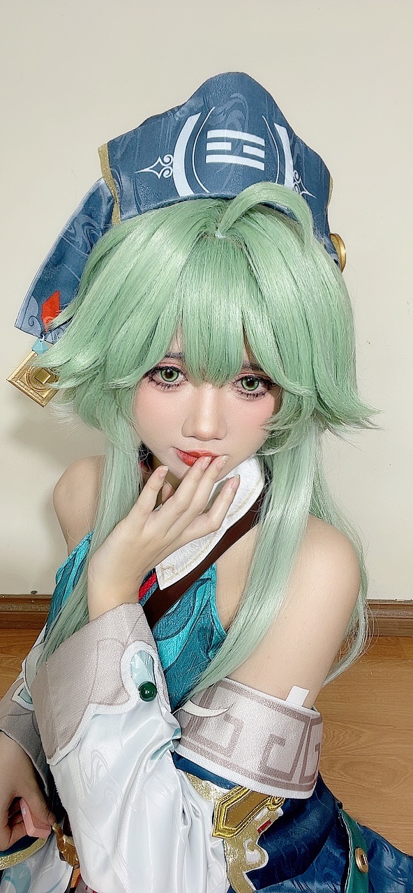 PoppaChan cosplay Huohuo - HonkaiStar Rail (49)