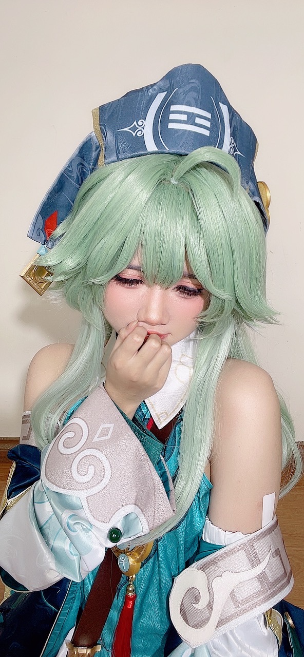 PoppaChan cosplay Huohuo - HonkaiStar Rail (51)