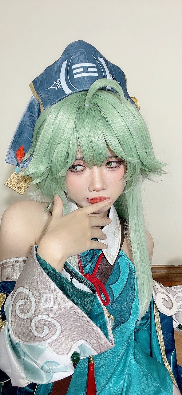 PoppaChan cosplay Huohuo - HonkaiStar Rail (53)