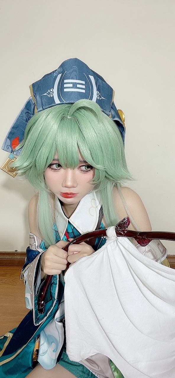 PoppaChan cosplay Huohuo - HonkaiStar Rail (59)