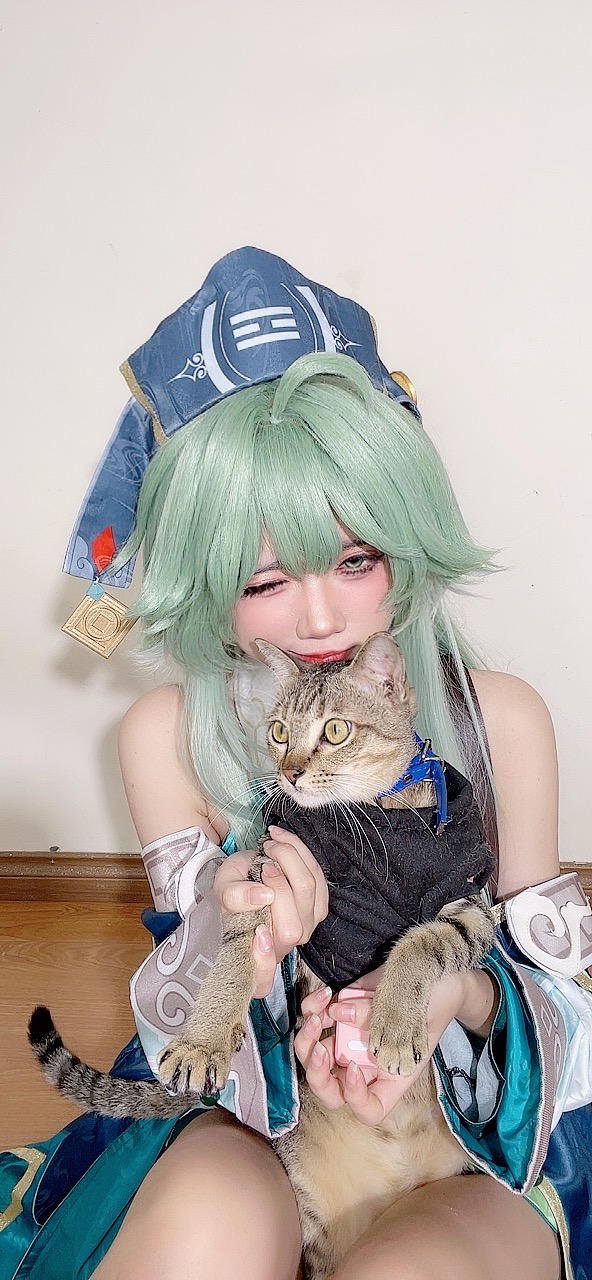 PoppaChan cosplay Huohuo - HonkaiStar Rail (62)