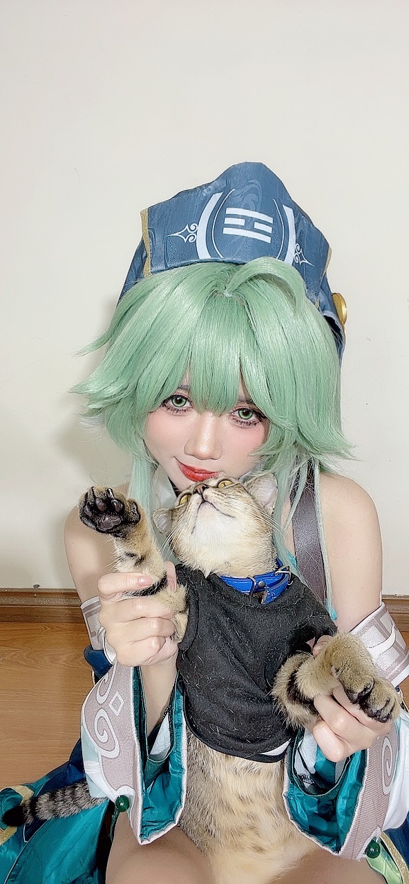 PoppaChan cosplay Huohuo - HonkaiStar Rail (66)
