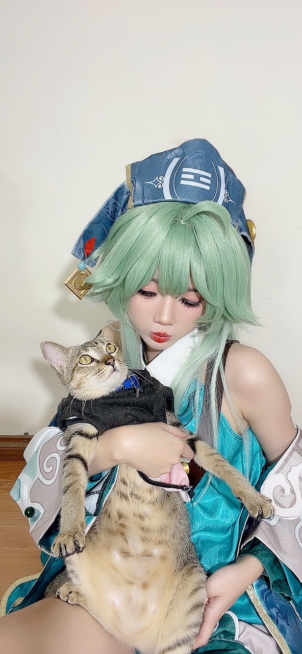 PoppaChan cosplay Huohuo - HonkaiStar Rail (67)