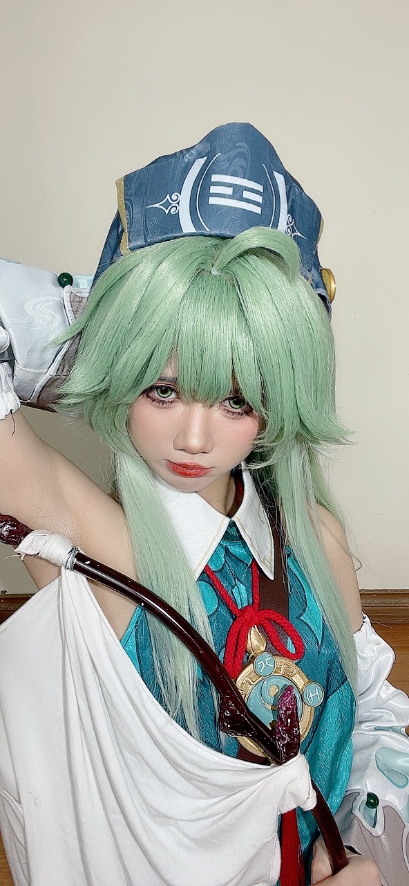 PoppaChan cosplay Huohuo - HonkaiStar Rail (74)